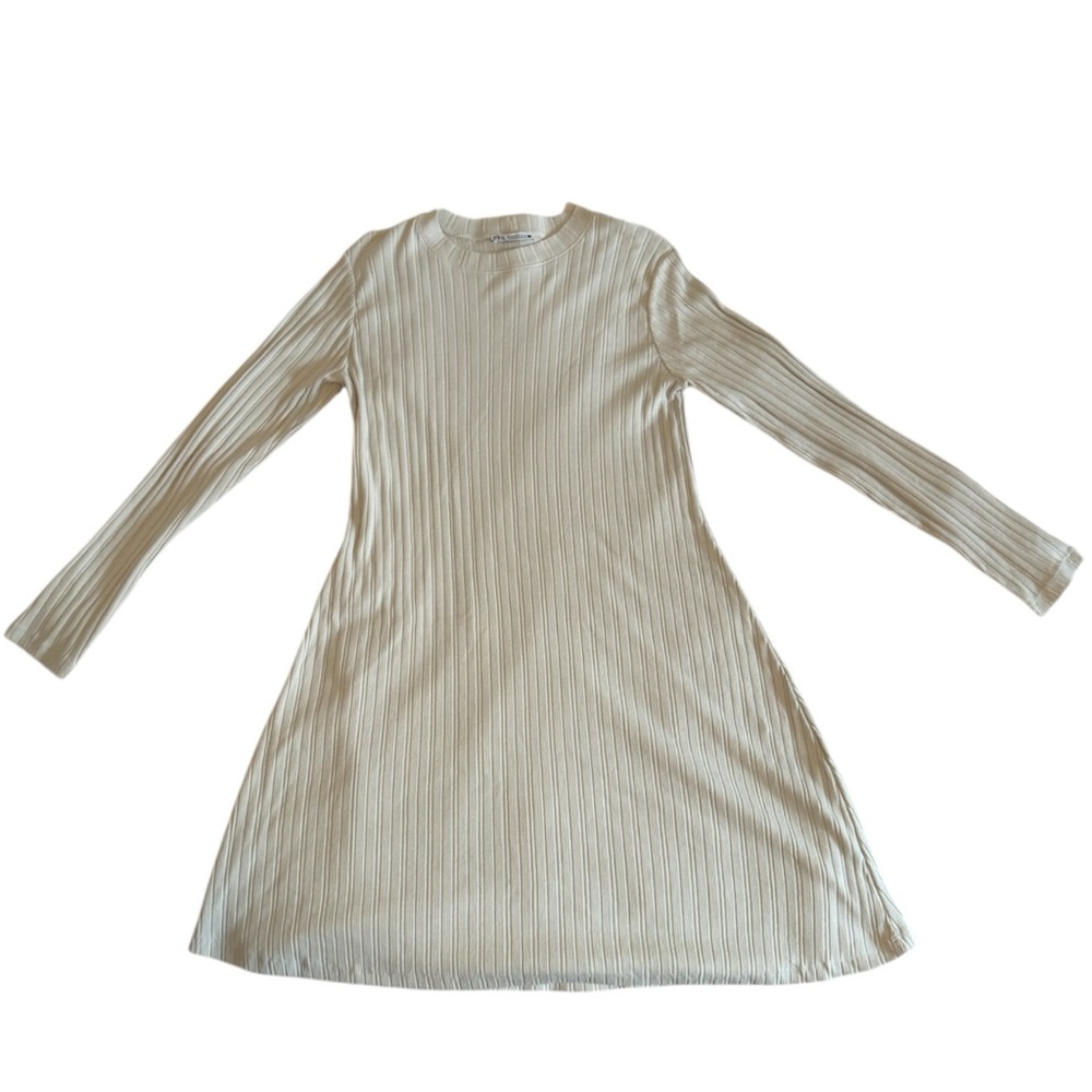 Zara Ribbed Cotton Dress XL